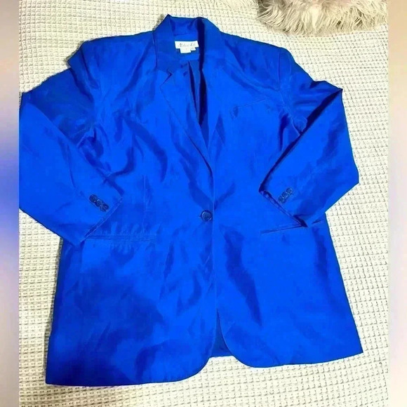 Naked Silk 💯 % Silk Blazer Size M - Picture 1 of 6